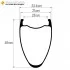 20" 406 Carbon Fiber Rim - 50mm Depth 31mm Wide | Aero Clincher/Tubeless Ready for Folding Bike & BMX